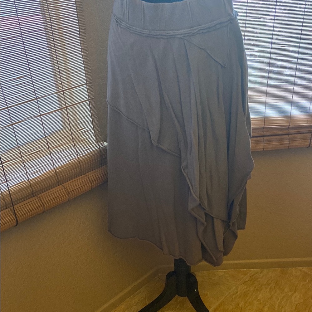 Elegant Gray Women's Skirt